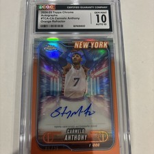 Carmelo Anthony Card and Memorabilia Guide 23