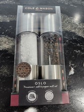 Cole & Mason Oslo Salt & Pepper Mills Set, 7