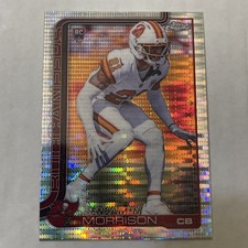 2025 Topps Chrome Football Benjamin Morrison #355 Pulsar Rookie