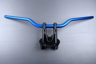 Pontets Riser avec Guidon Bleu-Noir Pour YAMAHA TMAX 530 T-MAX SJ09 2012-2014 - Photo 1/4