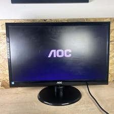 AOC E2250Swn 21.5 In 1920 x 1080 Monitor With Stand USED Screen PC Computer