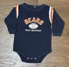 Chicago Bears One Piece Outfit NFL Football Youth Baby Infant Size 12 Months