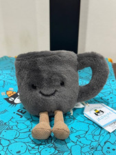 Jellycat Amuseables Coffee Cup Plush Small Soft Stuffed Toy New Tags Cute Gift
