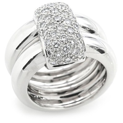 Chaumet Ring Diamant 750WG US#8 P0075220