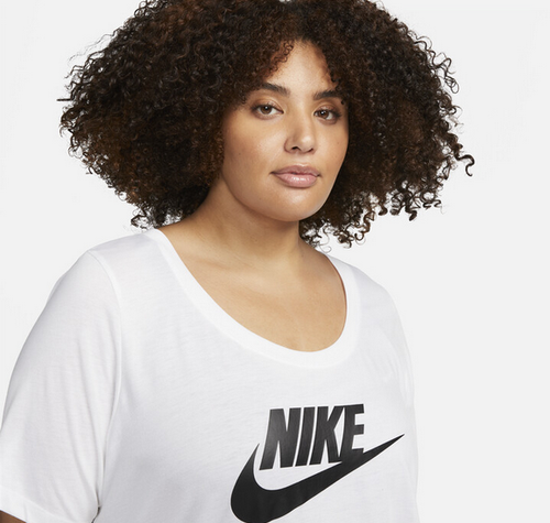 SIZE 3X Nike Sportswear Essential Women's Tunic Plus White FB2967-100 MUJER - Picture 3 of 5