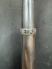 3.3g VTG Sterling Silver 925 “Be Brave Love Life” Ring Size 6.75 Jewelry Lot M