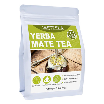 - Yerba Mate Tea Bags, 30 Count, Unsmoked Mate Tea