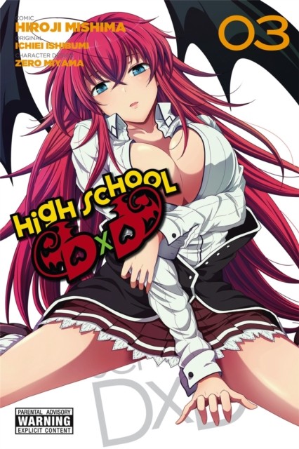 High School DXD, Vol. 3 by Hiroji Mishima (Paperback Book)