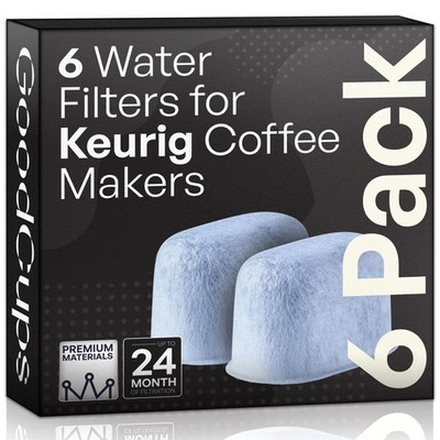Filter Replacement  6 Water Filters for KMini, KSupreme, KSlim, KExpress, KCl...