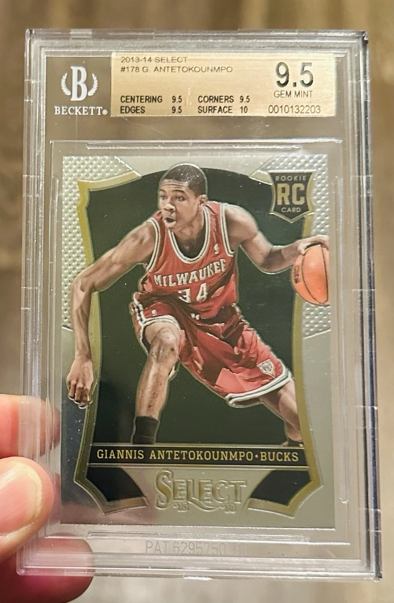 Giannis Antetokounmpo Grade 9.5 Basketball Sports Trading Cards