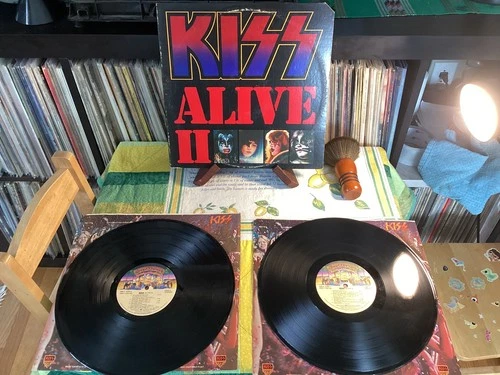 KISS – Alive II Vinyl 2xLP, 1977 - Casablanca NBLP 7076-1  & NBLP 7076-2 VG/VG+!