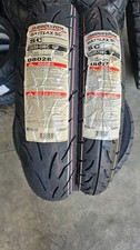 Coppia GOMME 100/80-16 50P e 120/80-16 60P BRIDGESTONE BATTLAX SC DOT 2024