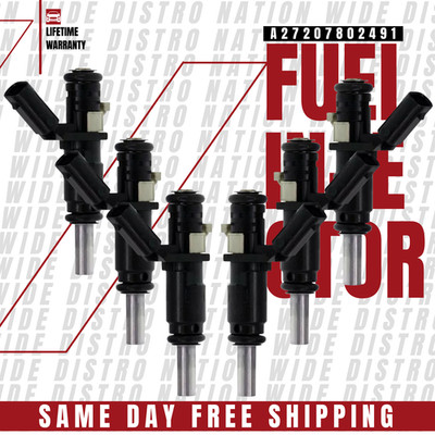 TEST REPORT 6x Siemens Fuel Injectors for 2010 2011 Mercedes ML450 3.5L V6