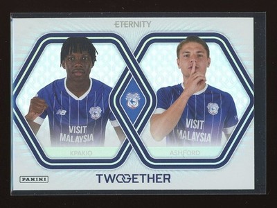 2025-2026 Panini Eternity EFL Twogether Ronan Kpakio Cian Ashford Cardiff City