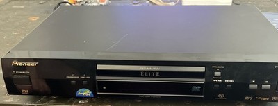 Pioneer Elite DV-45A DVD SACD CD Player Tested Working S-Video Component Audio