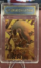 Kelin Collection Kobe Bryant #24 Los Angeles Lakers Gold Memorial Tribute Card