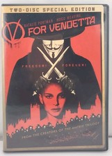 V For Vendetta (DVD, 2006, 2-Disc Set, Special Edition) 