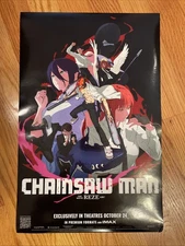 Regal 2025 Exclusive CHAINSAW MAN Movie POSTER Anime REZE ARC Denji MAPPA 11x17