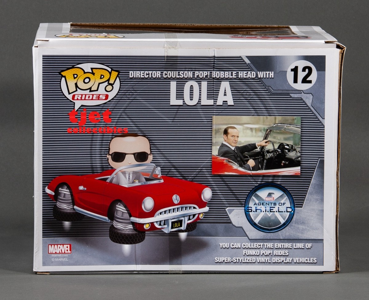 Funko Pop! エージェント・オブ・シールド コールソン&ローラ Funko Pop! Rides: Marvel - Phil Coulson (w/ Lola) #12 for sale