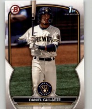 2023 Bowman Daniel Guilarte Prospects #BP-21 Milwaukee Brewers