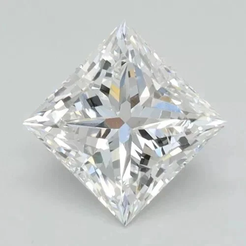 1.20 Ct PRINCESS Cut IGI Certified Lab Grown CVD Diamond F Color VS1 Clarity - Image 2 of 4