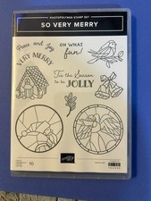 Stampin' Up So Very Merry NEW CHRISTMAS SANTA ANGEL BELLS JOLLY