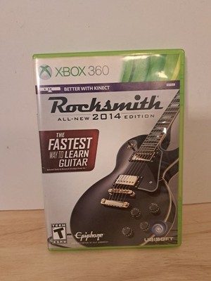 Rocksmith 2014 Edition (Microsoft Xbox 360, 2014) No Manual