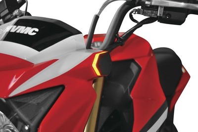 New Rage Cycle Front Turn Signals For 17-23 KAWASAKI Z125PRO Z125-FB 565-0227