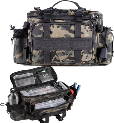 YUEMING Angeltasche, Fishing Angeltasche, Angelkoffer Forellen-Tasche Angeln mit