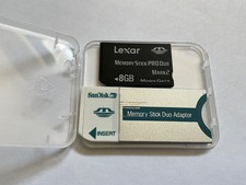 1pcs 8gb lexar Sony compatible Memory Stick Pro duo adapter for Sony Cam