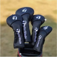 Classic Black White TLM Golf Driver Fairway W...