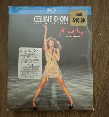 Celine Dion Live in Las Vegas: A New Day Blu-ray 2-Disc Set + Featurette