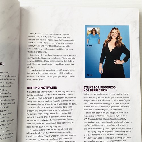 Personal Points Program Book Weight Watchers Anna Van Dyken Healthier Kept Off - Picture 12 of 24