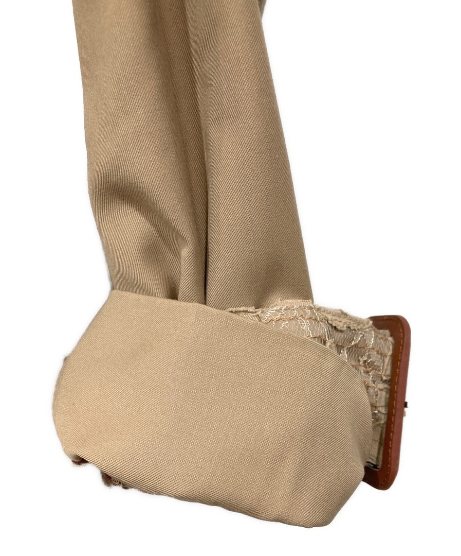 Ameri BACK LACE COAT 191720480 Beige Size:FREE 47… - image 5