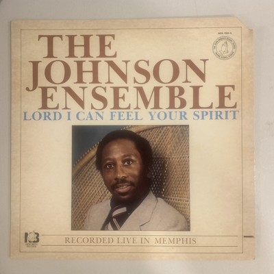 The Johnson Ensemble, LP, VG+, Lord I Can Feel Your Spirit *Gospel/Soul*