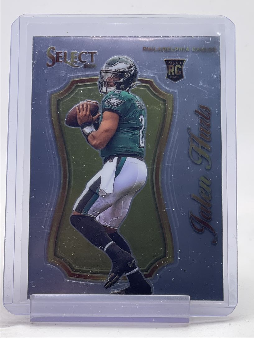 JALEN HURTS 2020 SELECT CERTIFIED ROOKIE FOOTBALL EAGLES A RC Q0819