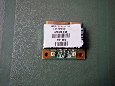 Original HP Spare 690020-001  Ralink RT3290  WiFi 802.11 N + Bluetooth Karte