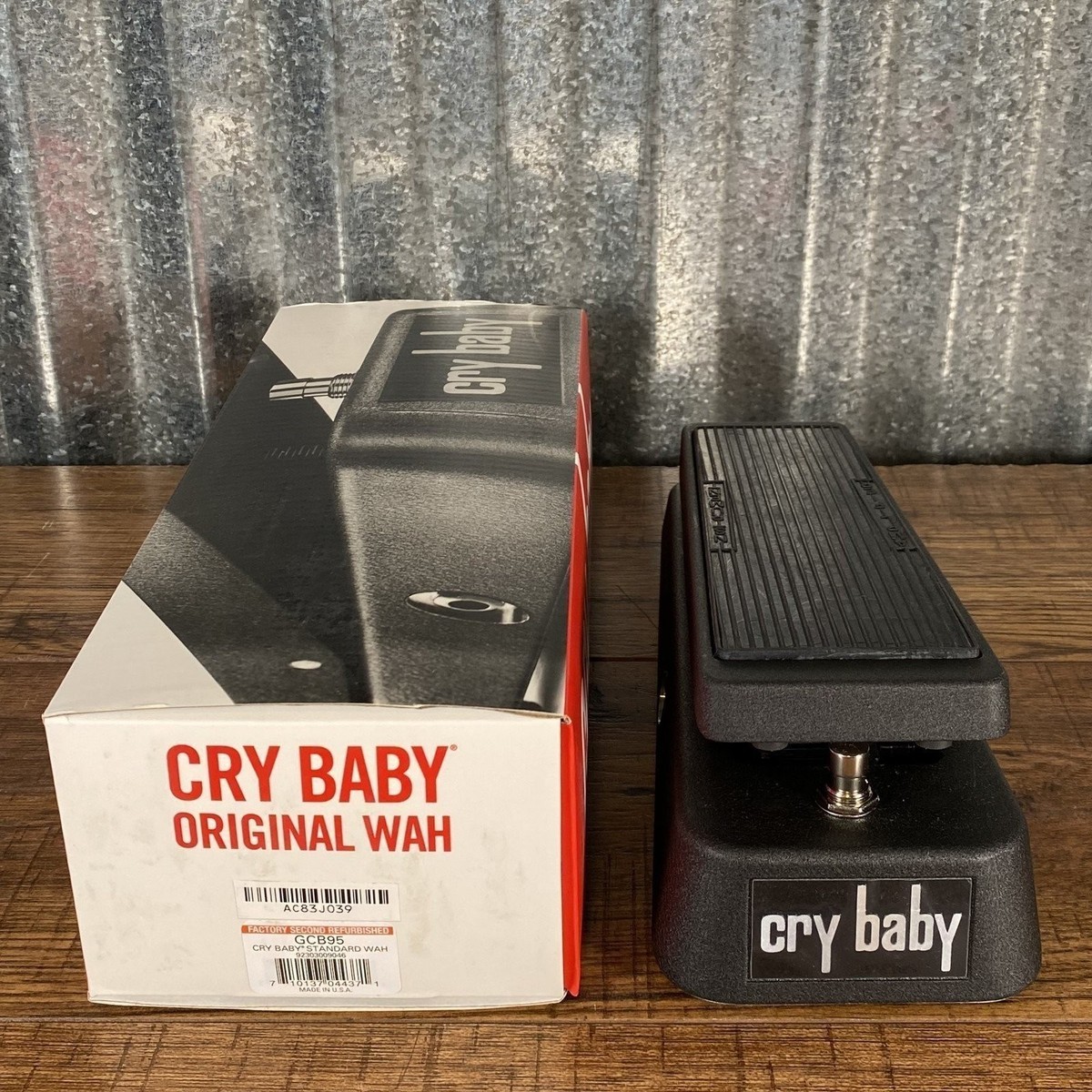 Comprar Jim Dunlop GCB95 Original Crybaby Wah - Pedales de guitarra