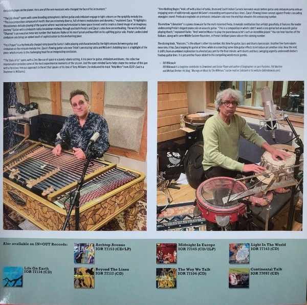 IN+OUT RECORDS OR-77161 RATKO ZJACA TOUCHING MINDS PREDA GURTU McGUIRE - Bild 4 von 4