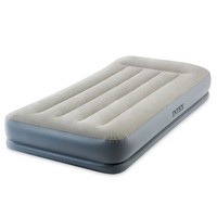 Intex Luftbett Pillow Single + 230V Pumpe GäStebett 191X99X30Cm Luftmatratze