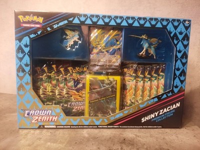 Pokémon Crown Zenith Shiny Zacian Premium Figure Collection