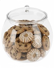 Candy  Cookie Jar with Airtight Lid, Plastic Candy Jar Cookie Jar Jar for Pa...