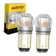 1157 LED Bulb Turn Signal Light 2057 2357 7528 BAY15D 1157/2357 Amber Yellow