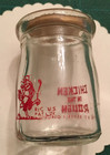 "CHICKEN IN THE ROUGH"  INDIVIDUAL GLASS DAIRY CREAMER - WITH CAP !!! — photo 5