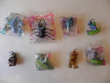 1998 McDonalds Disney's Bug's Life Happy Meal Toys Complete Set of 5 NIP 3 Loose