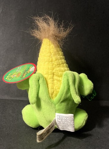 Vintage 1999 Toy Box Creations Veggie Friend Seedies Corny Cob Beanbag Plush Toy - Picture 2 of 5