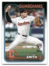 Cade Smith 2024 Topps Update Baseball #US134 Cleveland Guardians Rookie RC