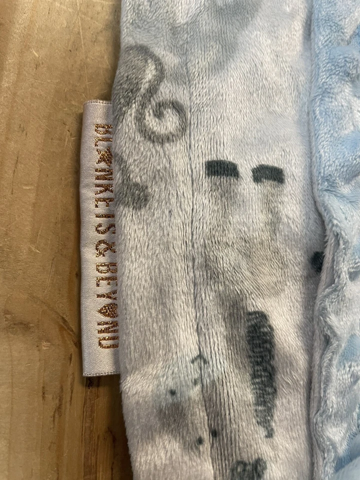 Mantas & Beyond Manta Bebé Animales de la Selva Azul Foto 4 de 4