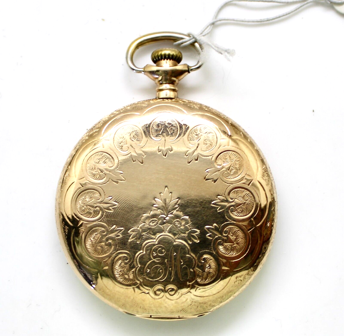 Rare 1900's Hess & Culbertson St. Louis MO Pocket Watch 14K Gold