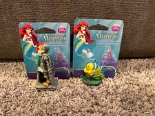 Disney The Little Mermaid Aquarium Ornament Decoration - Flounder, Ariel; New